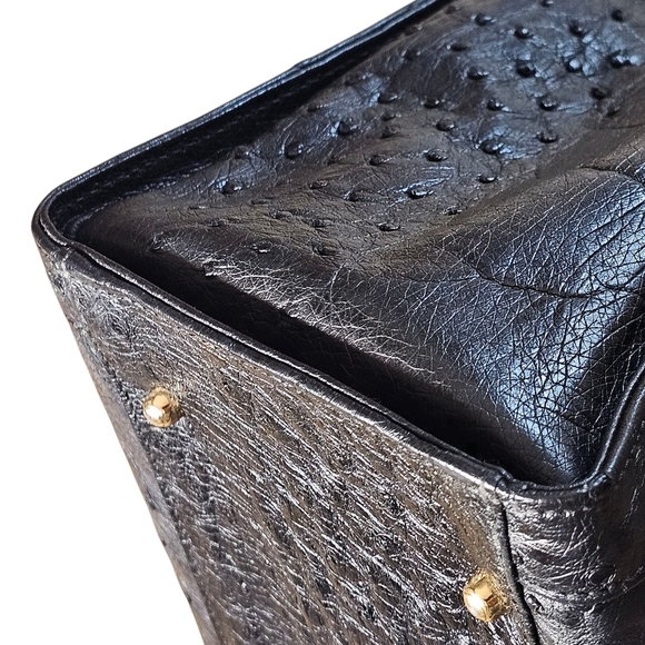 GUCCI OSTRICH DIANA BAG - Picture 10 of 16